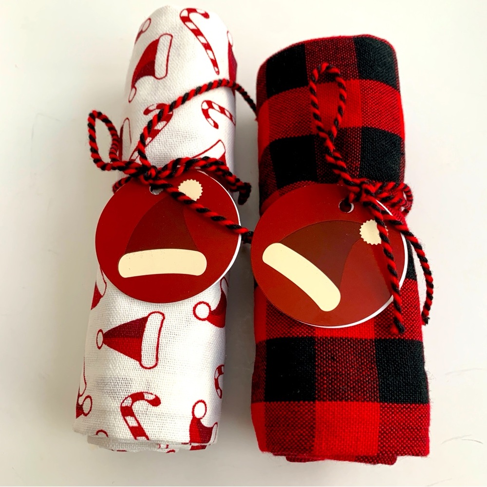 Christmas Holiday Themed Lot of Small Gifts Mug Notepads Towels Napkins NWT - Picture 12 of 16